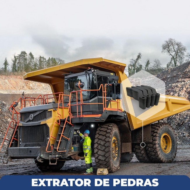 Extratores de pedras em PE-ULTRA (UHMW)