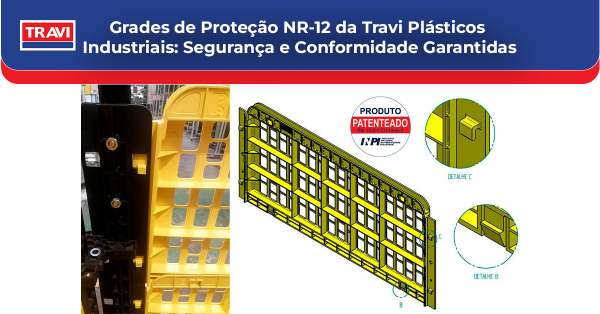Grades de Proteção NR 12 da Travi  Plásticos: Segurança e Conformidade Garantidas Grades de Proteção NR 12 da Travi  Plásticos: Segurança e Conformidade Garantidas