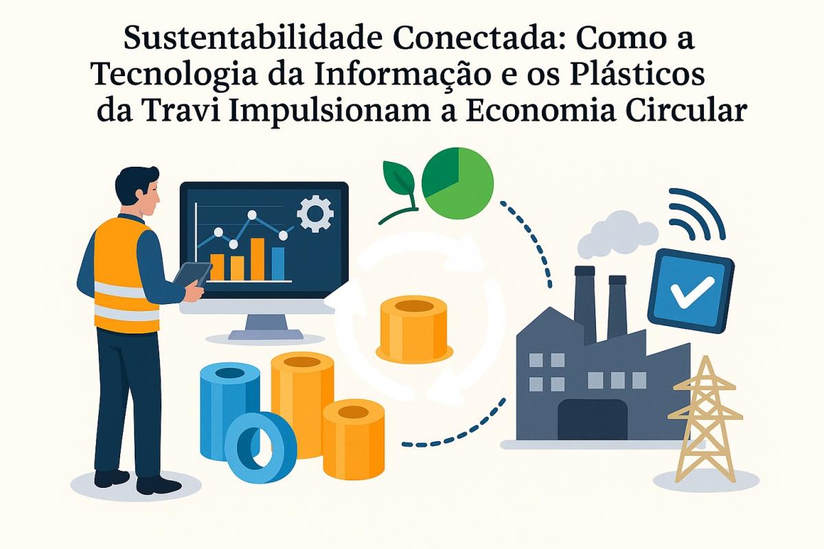 Sustentabilidade Conectada: Como a Tecnologia da Informação e os Plásticos da Travi Impulsionam a Economia Circular